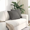 Sofa Pagalvės 2 pcs Šviesiai pilka 45 x 45 cm