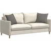 Sofa Pagalvės 2 vnt. Šviesiai pilka 45 x 45 cm