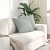 Sofa Pagalvės 2 pcs Šviesiai pilka 45 x 45 cm