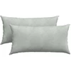Sofa Pagalvės 2 vnt. Šviesiai pilka 80 x 40 cm
