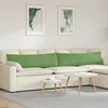 Sofa Pagalvės 2 pcs Šviesiai žalia 145 x 40 cm