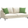 Sofa Pagalvės 2 pcs Šviesiai žalia 45 x 45 cm