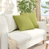 Sofa Pagalvės 2 vnt. audinys Šviesiai žalia 50 x 50 cm