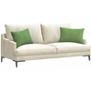 Sofa Pagalvės 2 pcs Šviesiai žalia 60 x 40 cm