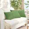 Sofa Pagalvės 2 pcs Šviesiai žalia 80 x 40 cm
