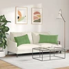 Sofa Pagalvės 2 vnt. Šviesiai žalia 80 x 40 cm