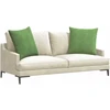 Sofa Pagalvės 2 vnt. Šviesiai žalia 80 x 80 cm