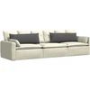 Sofa Pagalvės 2 pcs Tamsiai pilka 120 x 40 cm