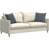 Sofa Pagalvės 2 vnt. Tamsiai pilka 45 x 45 cm Kordūrinis audinys