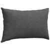 Sofa Pagalvės 2 pcs Tamsiai pilka 50 x 30 cm Kordūrinis audinys