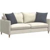 Sofa Pagalvės 2 vnt. Tamsiai pilka 50 x 50 cm Kordūrinis audinys