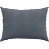 Sofa Pagalvės 2 vnt. Tamsiai pilka 70 x 50 cm Kordūrinis audinys