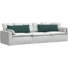 Sofa Pagalvės 2 vnt. Tamsiai žalia 120 x 40 cm
