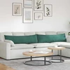 Sofa Pagalvės 2 pcs Tamsiai žalia 145 x 40 cm
