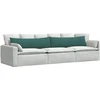 Sofa Pagalvės 2 vnt. Tamsiai žalia 145 x 40 cm
