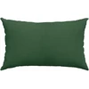 Sofa Pagalvės 2 pcs Tamsiai žalia 50 x 30 cm Kordūrinis audinys