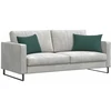 Sofa Pagalvės 2 pcs Tamsiai žalia 60 x 40 cm Kordūrinis audinys