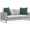 Sofa Pagalvės 2 pcs Tamsiai žalia 60 x 60 cm Kordūrinis audinys