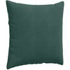Sofa Pagalvės 2 pcs Tamsiai žalia 60 x 60 cm Kordūrinis audinys