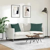 Sofa Pagalvės 2 pcs Tamsiai žalia 70 x 50 cm Kordūrinis audinys