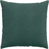 Sofa Pagalvės 2 pcs Tamsiai žalia 80 x 80 cm Kordūrinis audinys
