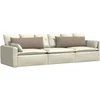 Sofa Pagalvės 2 pcs Taupe 120 x 40 cm audinys