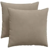 Sofa Pagalvės 2 vnt. audinys Tortora 45 x 45 cm