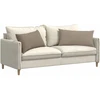 Sofa Pagalvės 2 vnt. audinys Tortora 80 x 40 cm