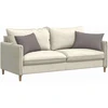 Sofa Pagalvės 2 pcs Taupe 60 x 40 cm audinys