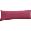 Sofa Pagalvės 2 pcs Vyno raudona 145 x 40 cm Kordūrinis audinys