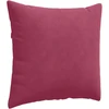 Sofa Pagalvės 2 pcs Vyno raudona 50 x 50 cm Kordūrinis audinys