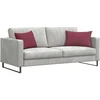 Sofa Pagalvės 2 vnt. audinys Vyno raudona 60 x 40 cm