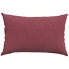 Sofa Pagalvės 2 vnt. audinys Vyno raudona 60 x 40 cm