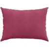 Sofa Pagalvės 2 vnt. Vyno raudona 70 x 50 cm Kordūrinis audinys