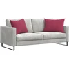 Sofa Pagalvės 2 vnt. Vyno raudona 70 x 50 cm Kordūrinis audinys