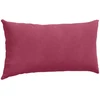 Sofa Pagalvės 2 vnt. Vyno raudona 80 x 40 cm Kordūrinis audinys