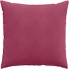 Sofa Pagalvės 2 vnt. Vyno raudona 80 x 80 cm Kordūrinis audinys