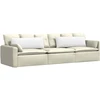 Sofa Pagalvės 2 pcs Balta 120 x 40 cm audinys