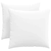 Sofa Pagalvės 2 vnt. audinys Balta 45 x 45 cm