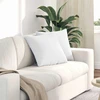 Sofa Pagalvės 2 vnt. audinys Balta 45 x 45 cm