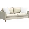 Sofa Pagalvės 2 pcs Balta 50 x 50 cm audinys