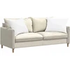 Sofa Pagalvės 2 pcs Balta 70 x 50 cm audinys