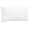 Sofa Pagalvės 2 pcs Balta 80 x 40 cm audinys