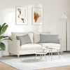 Sofa Pagalvės 2 vnt. audinys Debesų pilka 80 x 40 cm