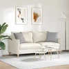 Sofa Pagalvės 2 vnt. audinys Debesų pilka 45 x 45 cm