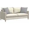 Sofa Pagalvės 2 vnt. audinys Debesų pilka 50 x 50 cm