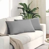 Sofa Pagalvės 2 vnt. audinys Debesų pilka 80 x 40 cm