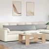 Sofa Pagalvės 2 vnt. audinys Debesų pilka 200 x 40 cm