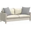 Sofa Pagalvės 2 vnt. audinys Debesų pilka 60 x 60 cm