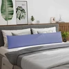 Sofa Pagalvės 2 vnt. audinys Džinsinės mėlynos 200 x 40 cm